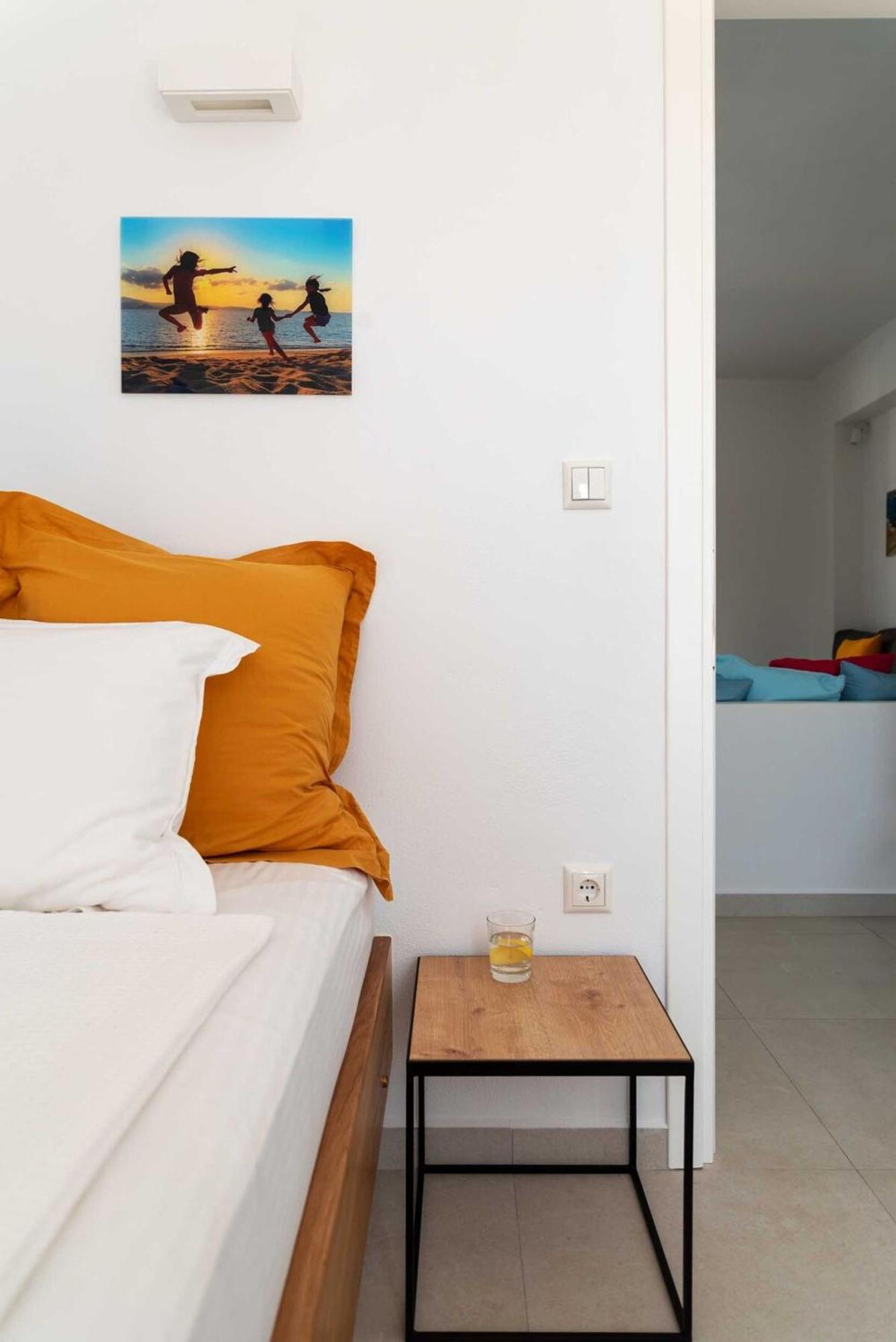 Villa Aura - Beachfront Villa With Private Pool Kastraki  ภายนอก รูปภาพ