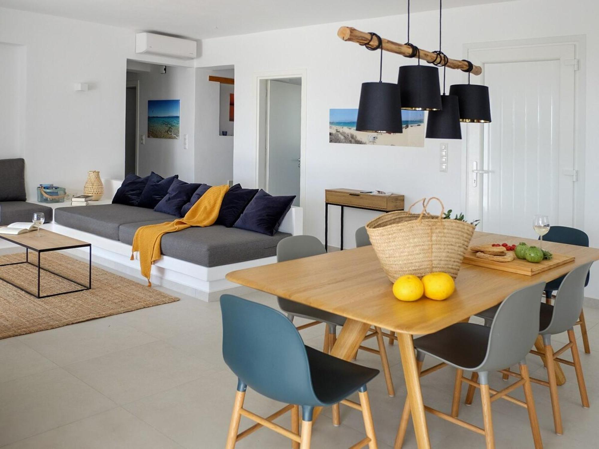 Villa Aura - Beachfront Villa With Private Pool Kastraki  ภายนอก รูปภาพ